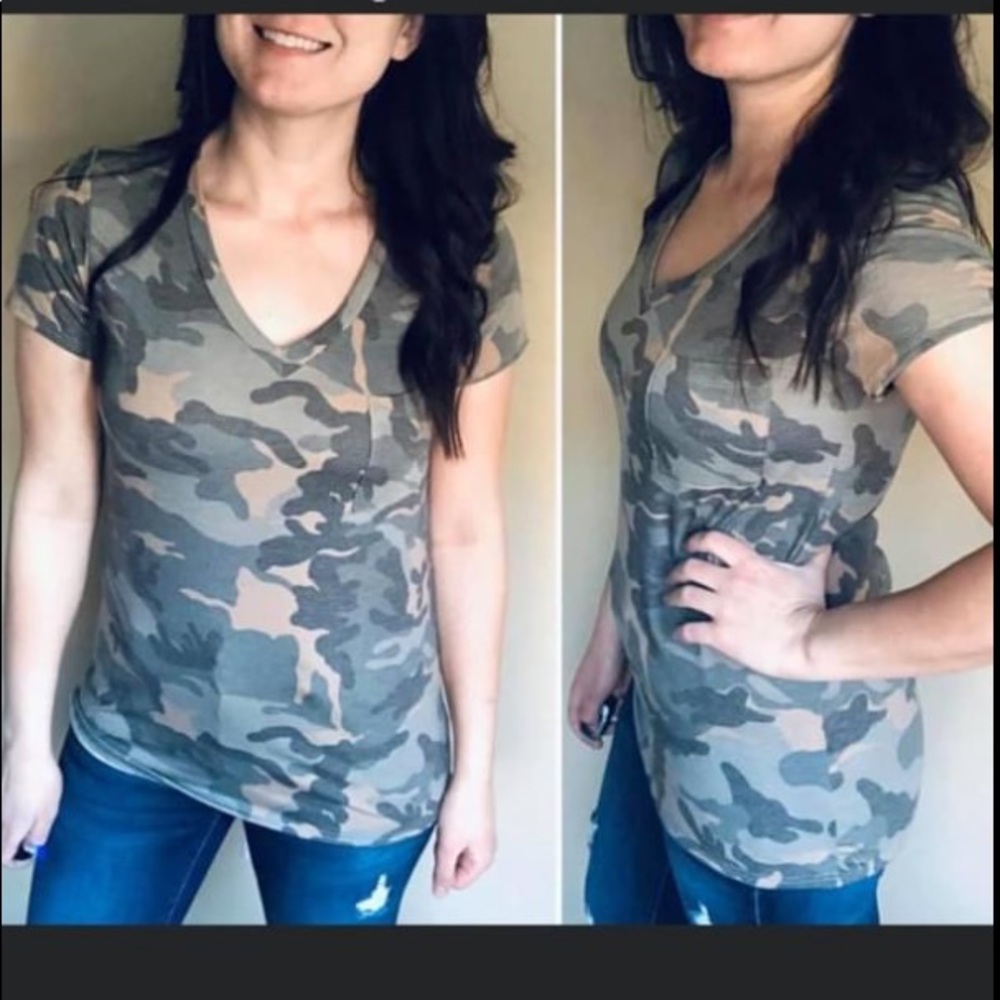 Camo tee